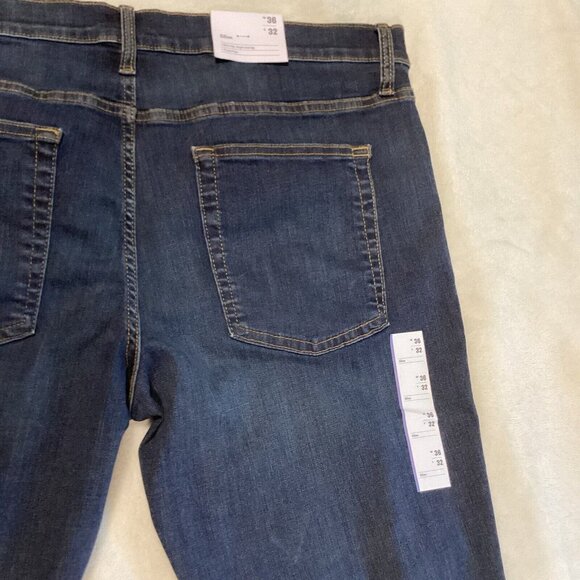 Men's Comfort Wear Slim Fit Jeans Goodfellow and Co Blue 36 x 32 NWT - Picture 5 of 9